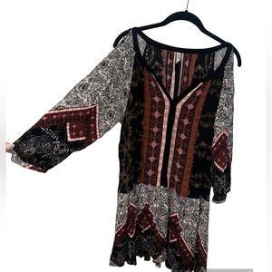 Free People Tunic/Dress w/ Upper Arm Cutouts